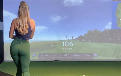 paige spirnac tits|Paige Spiranac bounces a golf ball in her cleavage